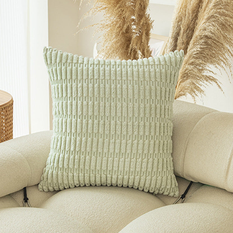 Poszewka Boho – Miękki Plusz w Paski