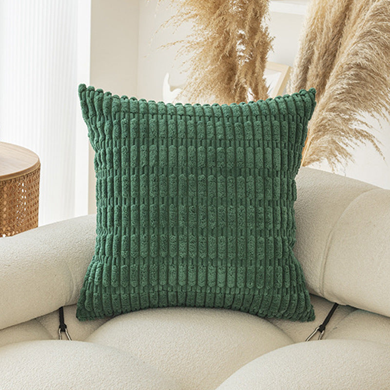 Poszewka Boho – Miękki Plusz w Paski